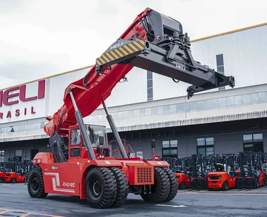 Empilhadeira Elétrica Reach Stacker Heli