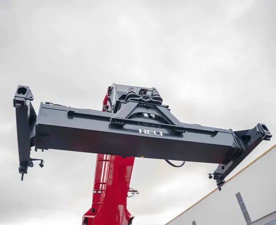 Empilhadeira Elétrica Reach Stacker Heli