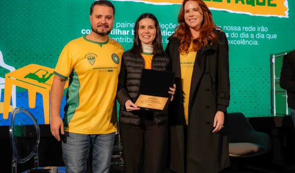 Michelson é homenageada durante o Heli Day 2026